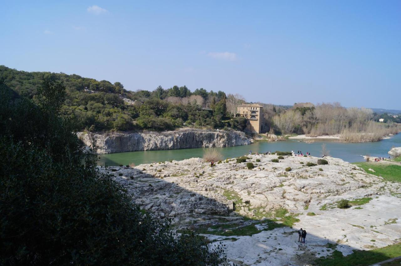 Confortable Villa De Vacances Entre Nimes, Le Pont Du Gard, Uzes, Arles, Avignon 马尔格里特 外观 照片